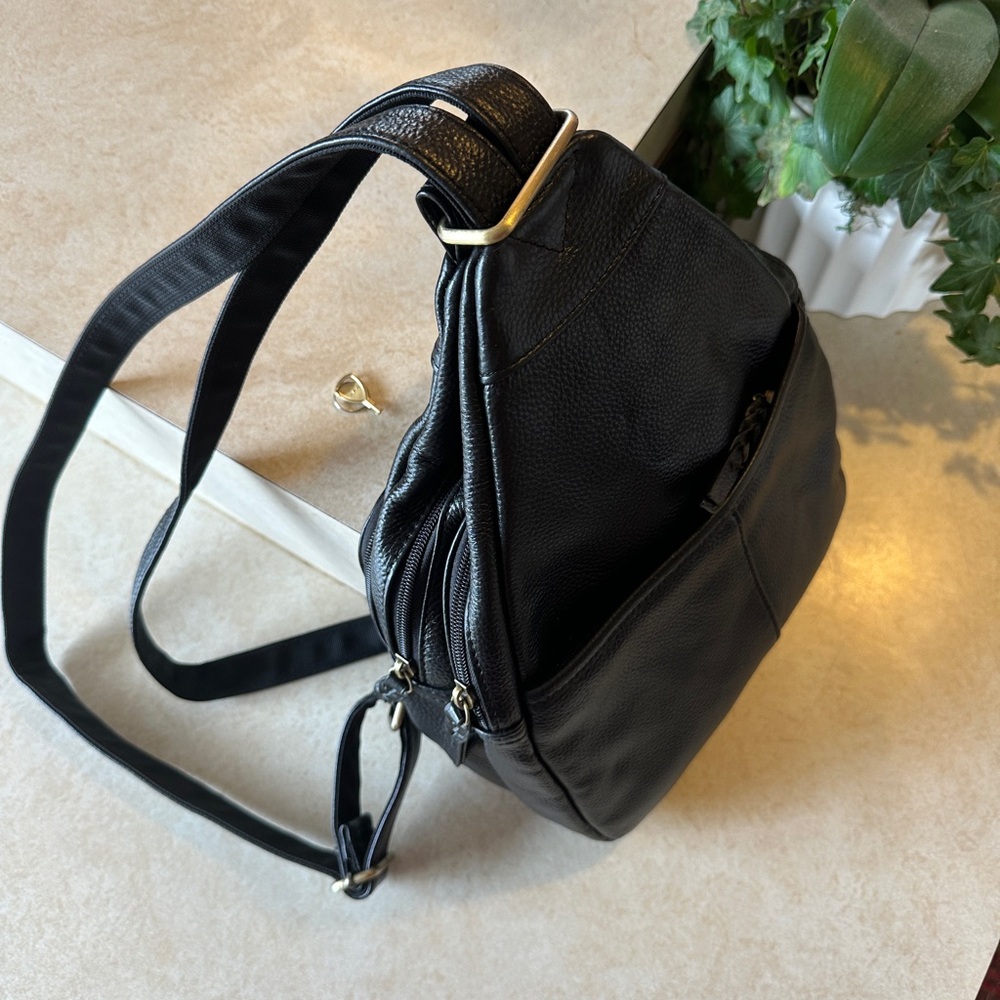 Conceal Carry leather backpack